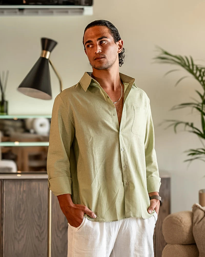 Como Linen Shirt - 100% Linen